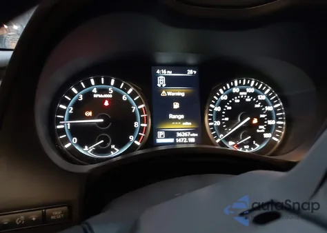 2021 Infiniti Q60 Red Sport 400 Awd from USA, damaged, VIN JN1FV7LL8MM560389